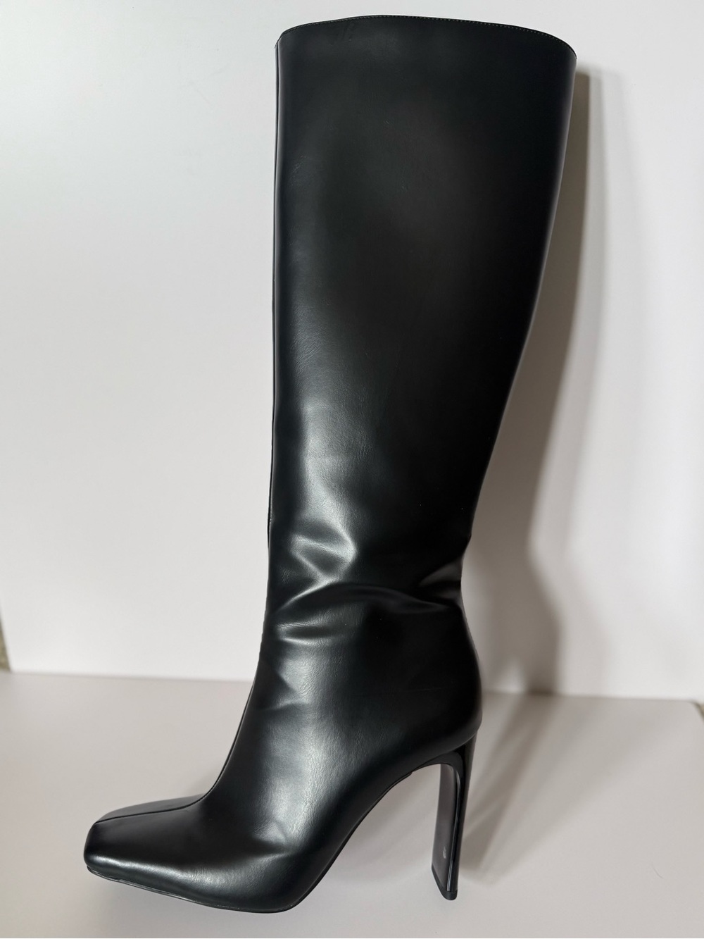 Zara Black Over-the-Knee Stiletto Boots